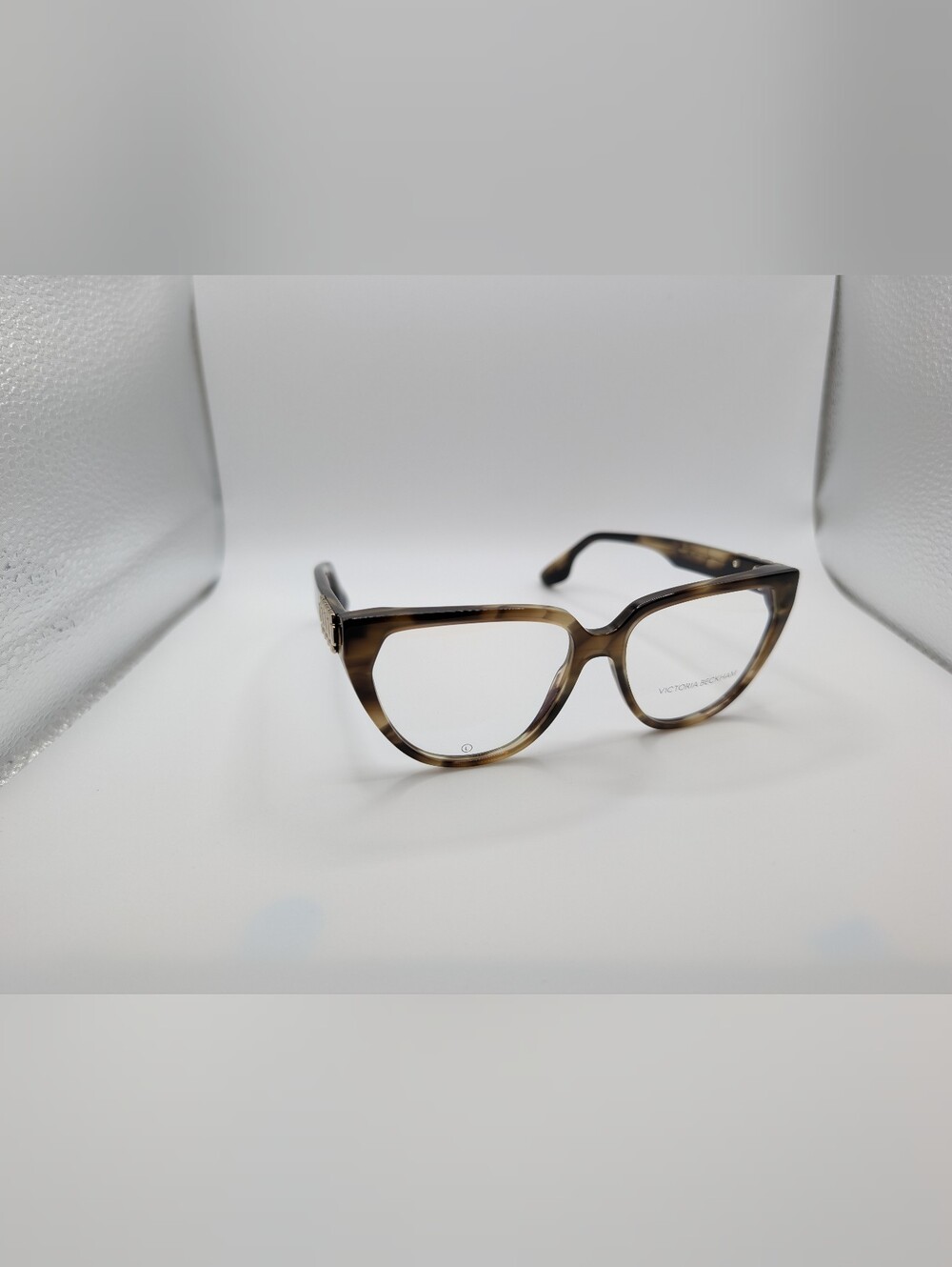 NWT Victoria Beckham VB2661 Eyeglasses Frames Tortoise Gold Chain Temples New